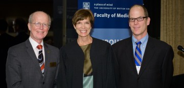 Dean Stuart, Drs. Van Laeken and Kestle 
